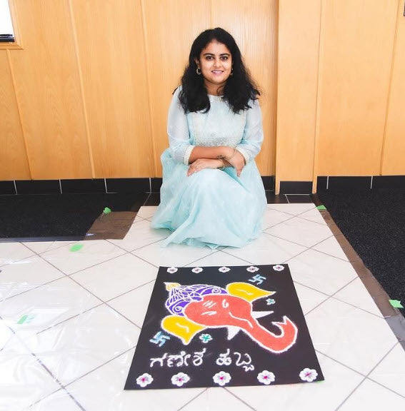 KSO- Ganesha habba Rangoli Competition Winner 2023